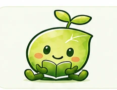 本を読んでいるこのはくん